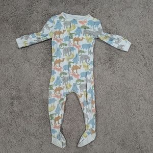 Magnetic‎ Me Multicolor Animal Print Footie